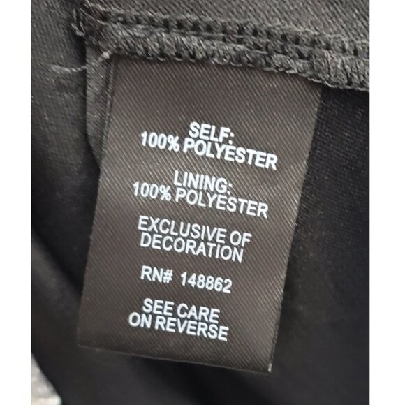 Torrid 1 Black White Embroidered Mini Lace Smocked Off Shoulder Dress 1X 14 16 - Picture 14 of 15